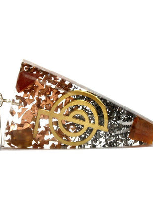 Orgonite Power Pendant - Three Metals Power Point