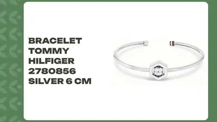 Bracelet Tommy Hilfiger 2780856 Silver 6 cm by@Outfy